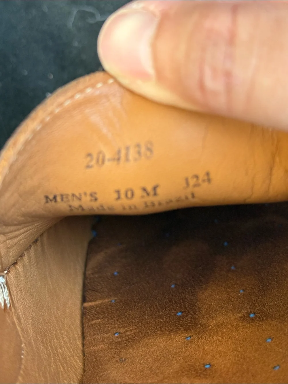 Like New Johnston & Murphy Men’s Tan Perforated Cory 2.0 Perfed Venetian Loafers